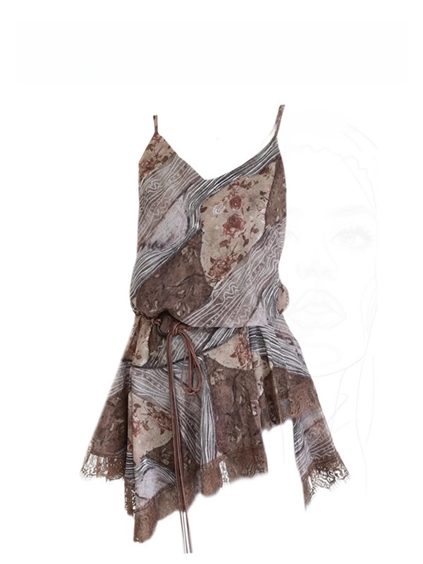 Blouse Off Shoulder - Summer New Style Women's Vintage Floral