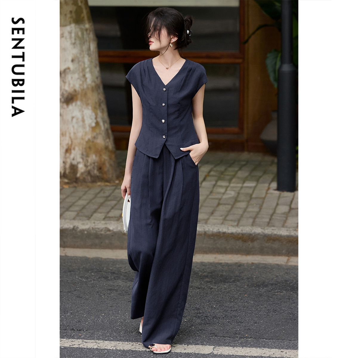 SENTUBILA Summer Linen Pant Se - Linen Pant Wide incelemesi ve fiyatı