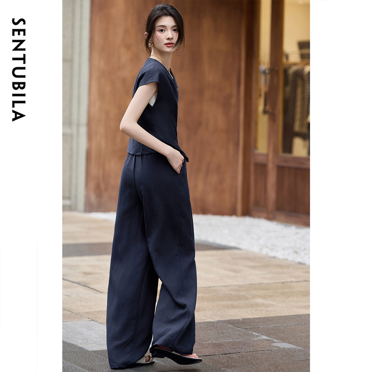 SENTUBILA Summer Linen Pant Se - Linen Pant Wide incelemesi ve fiyatı