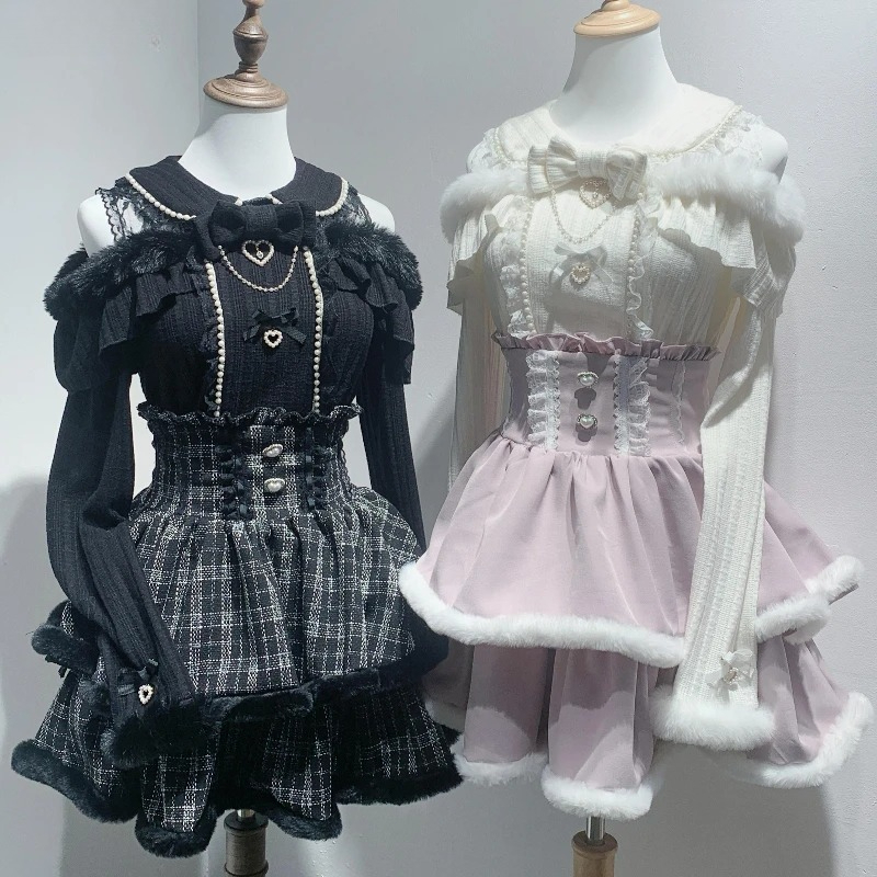 Y2k Japan Style Gothic Y2k Lol - Blouse Off Shoulder incelemesi ve fiyatı