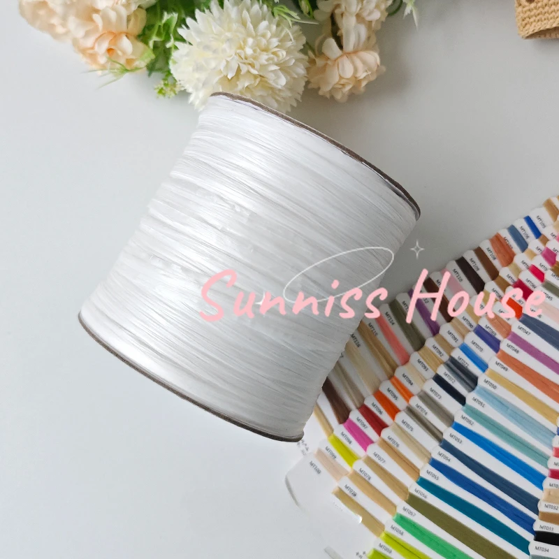 600M Matte Raffia Yarn，330g Ar - Crochet Bag Raffia incelemesi ve fiyatı
