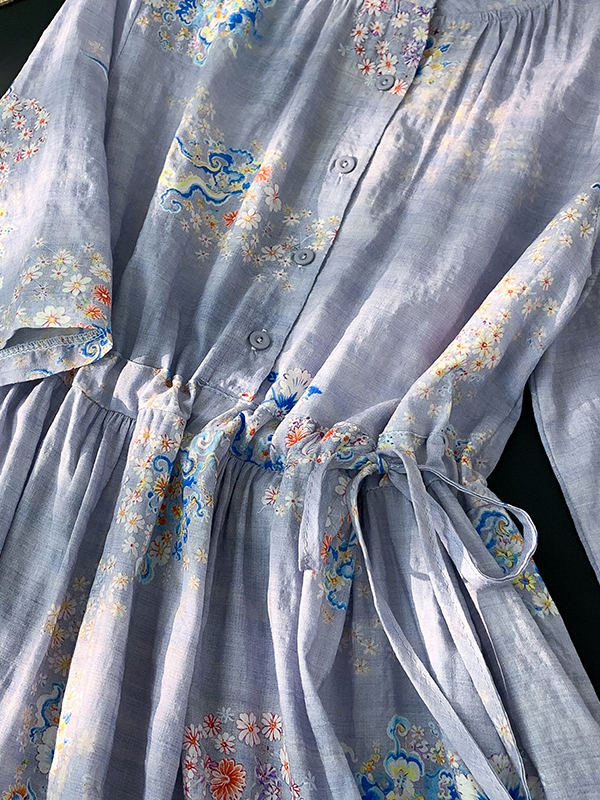 Elegant Vintage Floral Print W - Midi Skirt Floral incelemesi ve fiyatı