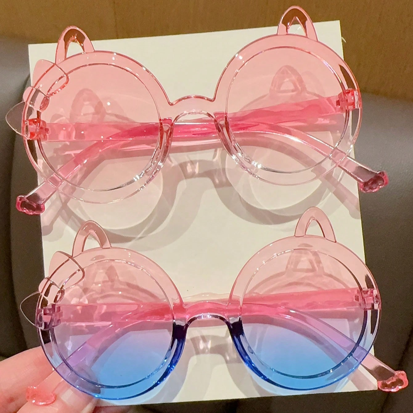 2/4Pcs 2025 Newest Cute Fashio - Sunglasses Cat Eye incelemesi ve fiyatı