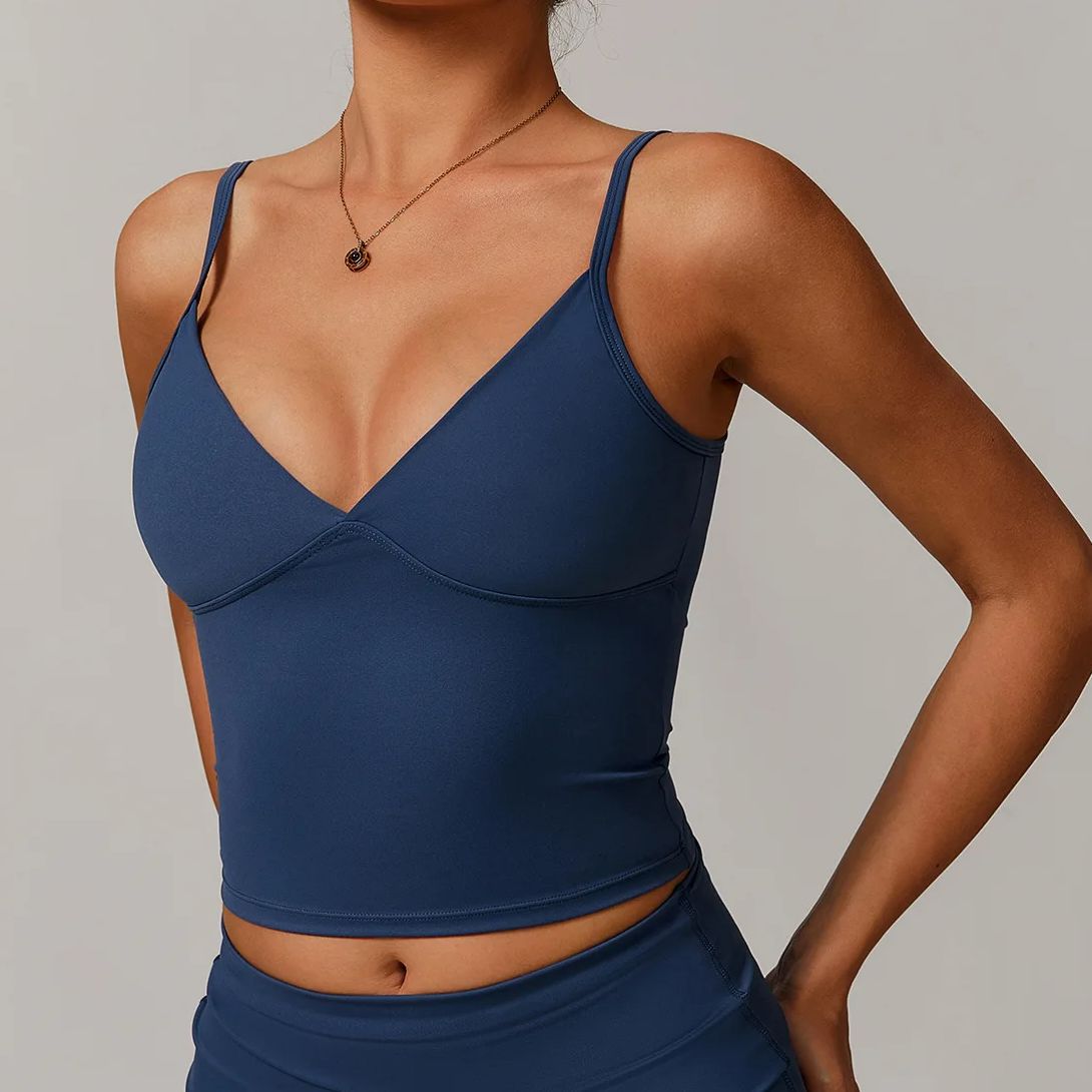 Breathable Sports Bra Fitness  - Crop Top Crochet incelemesi ve fiyatı