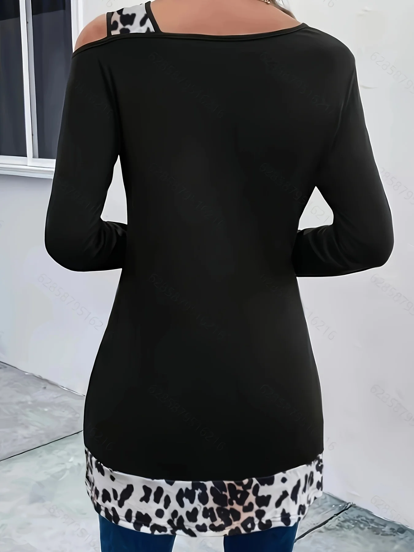 Plus Size 1XL-5XL Women's Fash - Blouse Off Shoulder incelemesi ve fiyatı