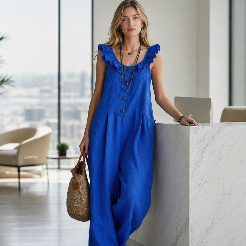 Relaxed Fit Romper Women Women - Jumpsuit Linen Relaxed incelemesi ve fiyatı