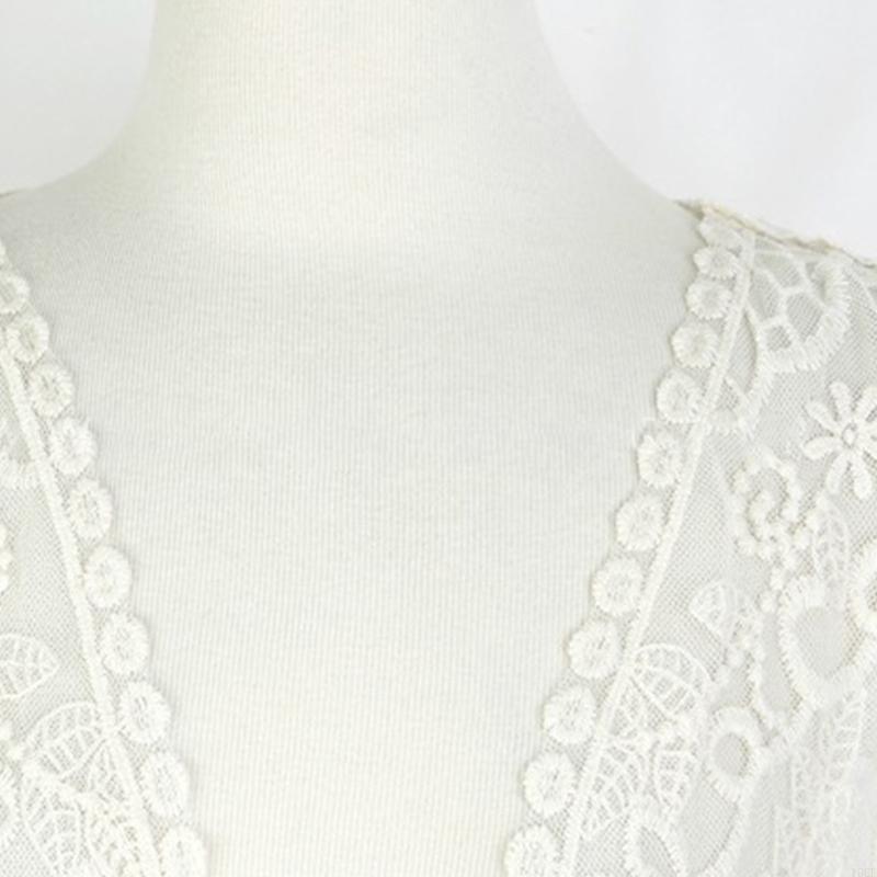 Women Lace Open Front Kimono C - Kimono Sheer Floral incelemesi ve fiyatı
