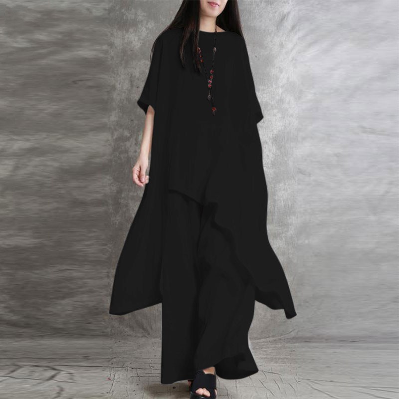 Women's Cotton Linen 2-piece S - Linen Pant Wide incelemesi ve fiyatı
