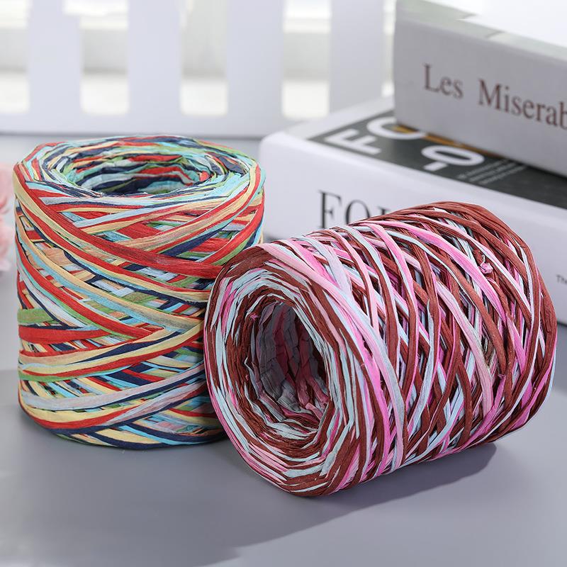 200M Raffia paper rope Straw Y - Crochet Bag Raffia incelemesi ve fiyatı