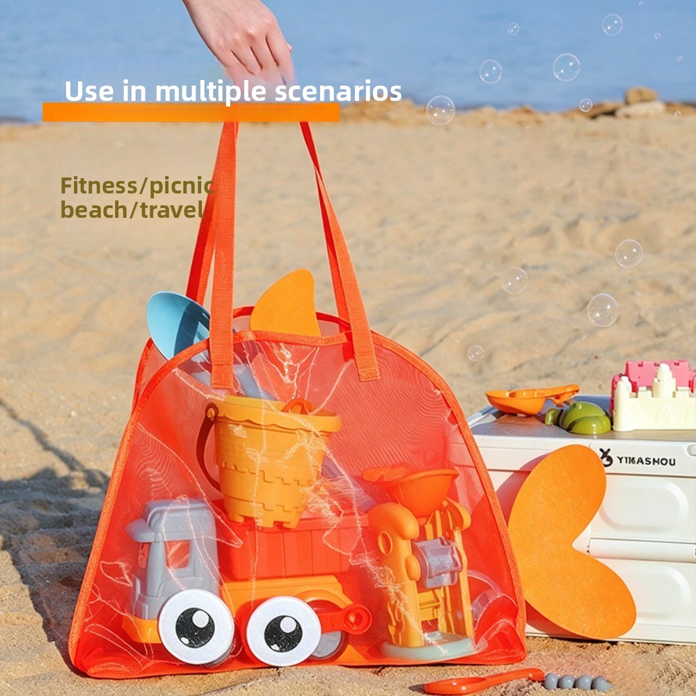 Kids Mesh Beach Bags Colorful  - Tote Bag Beach incelemesi ve fiyatı