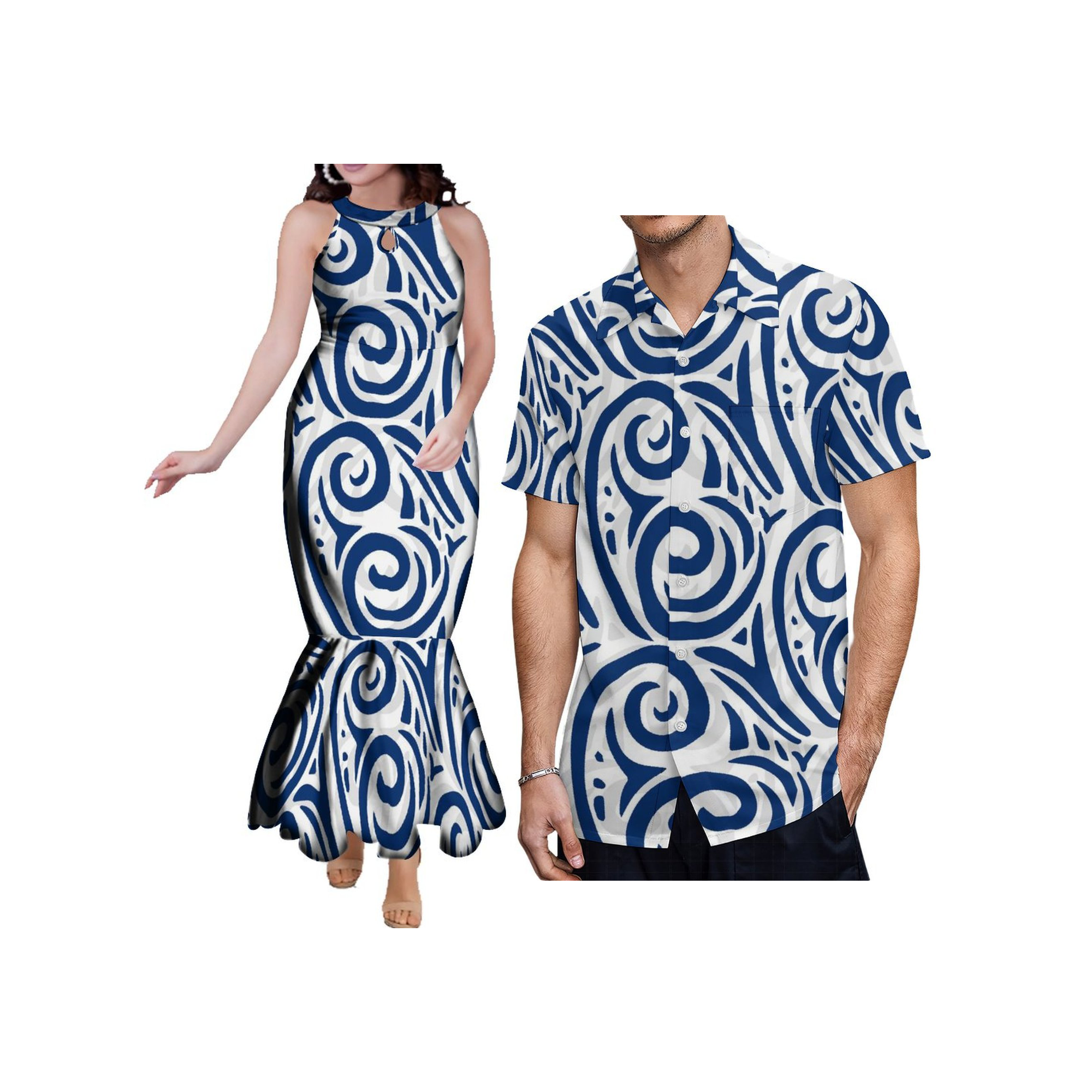 Customized Couples Clothes Big - Maxi Dress Halter incelemesi ve fiyatı