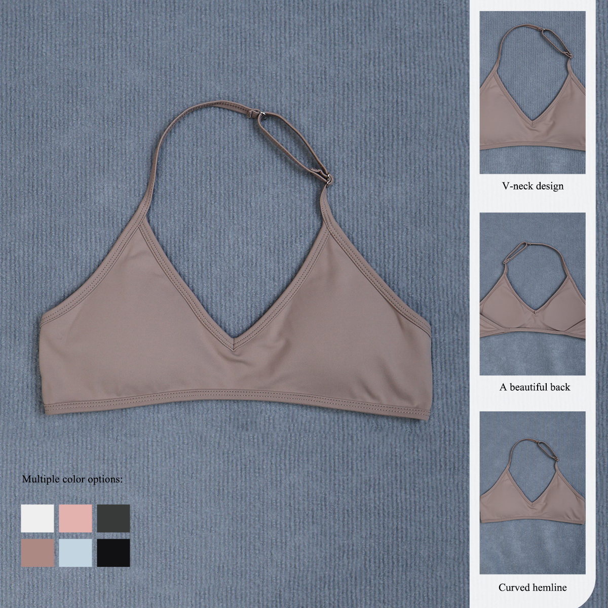 Women's Summer Halter Neck Pad - Crop Top Crochet incelemesi ve fiyatı