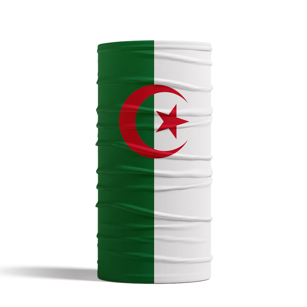 Algeria Flag Printed Bandana H - Headband Summer Knit incelemesi ve fiyatı