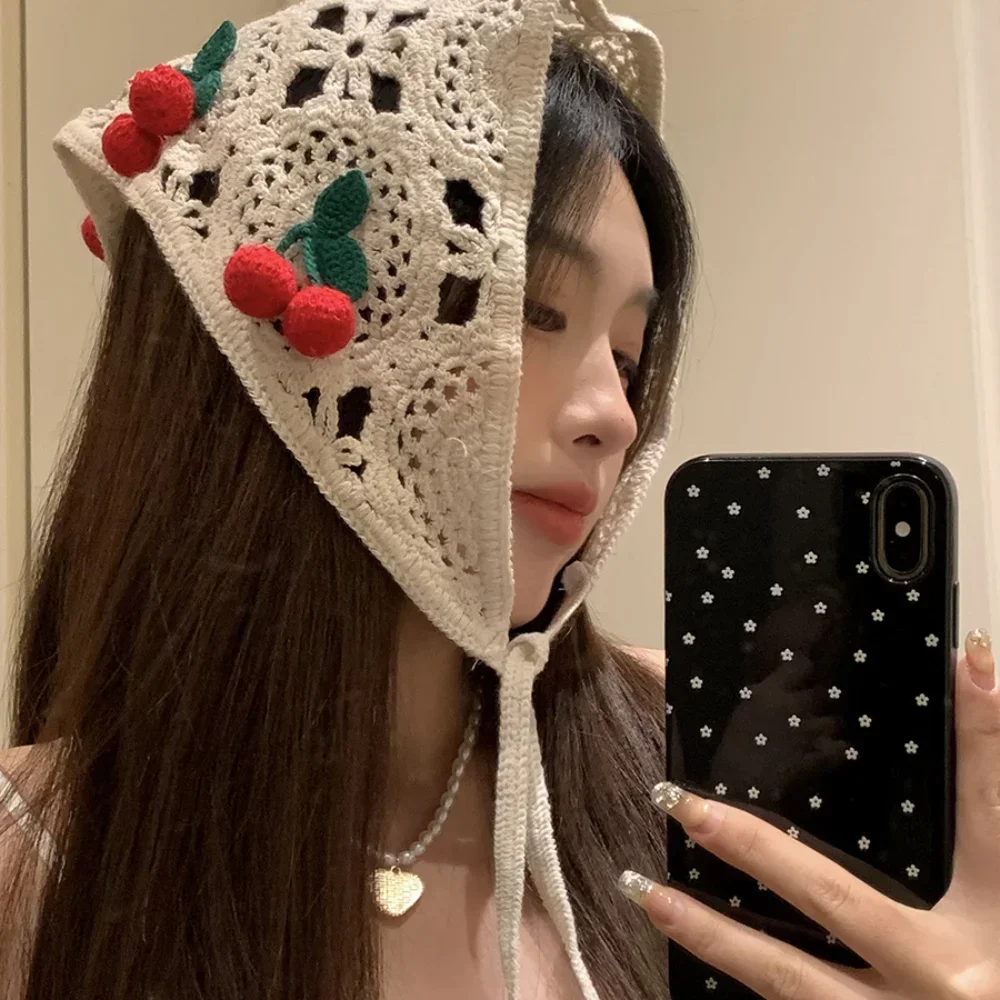 Sweet French Pastoral Style Tr - Headband Summer Knit incelemesi ve fiyatı