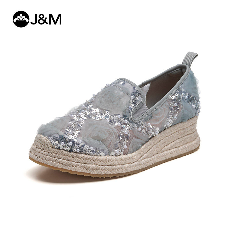 2026 J&M Women Wedges Fashion  - Wedge Espadrille Women incelemesi ve fiyatı