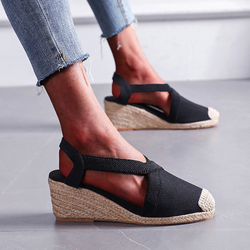 2026 Summer Women's Sandals St - Wedge Espadrille Women incelemesi ve fiyatı
