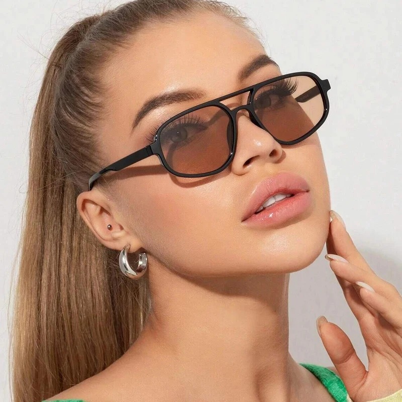 New Retro Double Bridge Sungla - Sunglasses Cat Eye incelemesi ve fiyatı