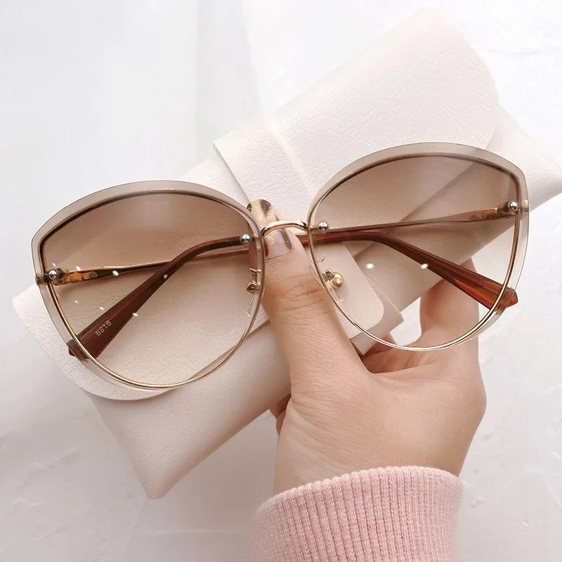 High Quality women's Oval Riml - Sunglasses Cat Eye incelemesi ve fiyatı