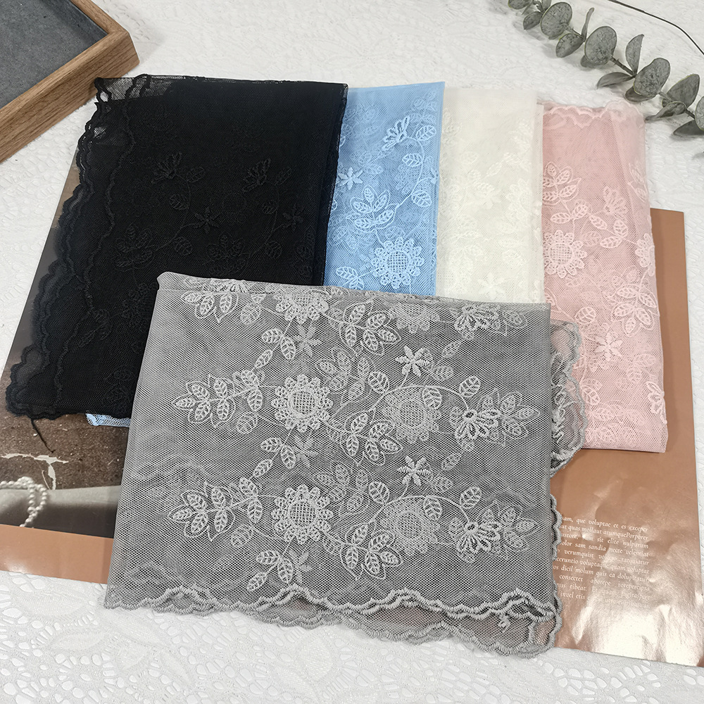 Lace Sunflower Silk Scarf Fair - Headband Summer Knit incelemesi ve fiyatı