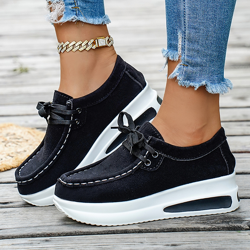 Basic Color Platform Loafers f - Wedge Espadrille Women incelemesi ve fiyatı