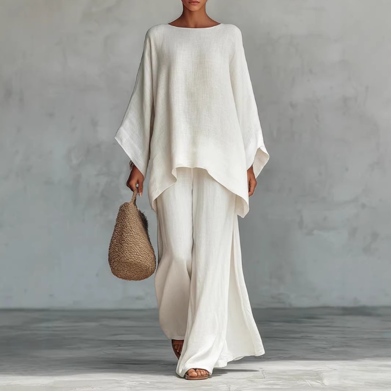 Spring New Fashion Linen Loose - Linen Pant Wide incelemesi ve fiyatı
