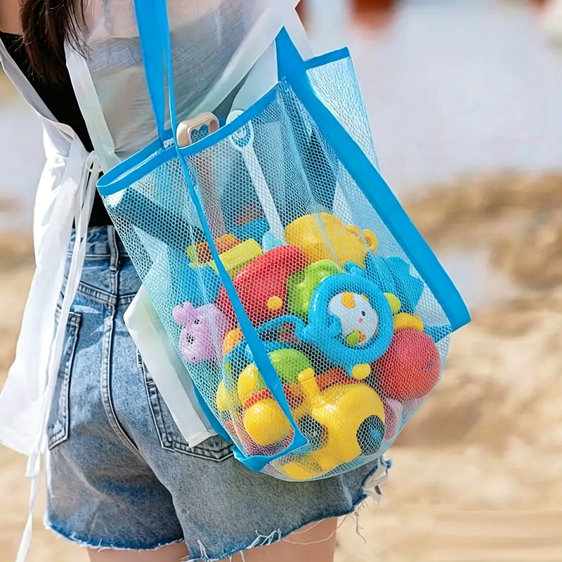 Multicolor Swimming Large Mesh - Tote Bag Beach incelemesi ve fiyatı